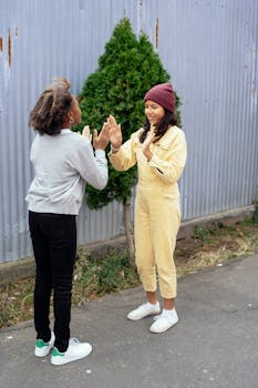 happy person using smartphone, online gaming