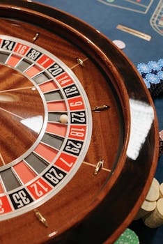 poker cards and chips